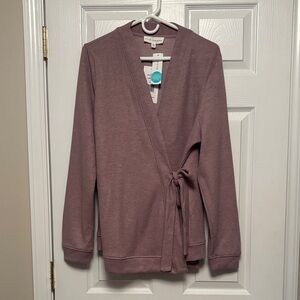 Brea Canyon Stitch Fix Women's Light Purple Cardigan Wrap Sweater